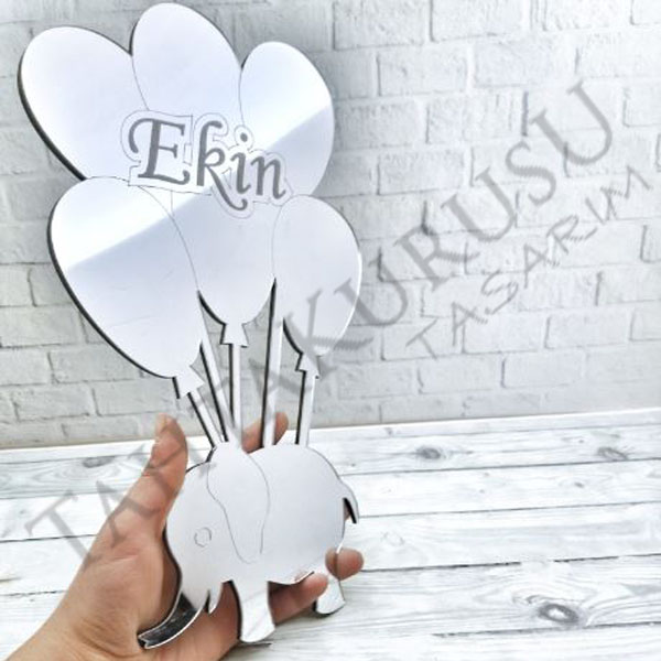 Pleksi ayna Kapısüsü FilBalon